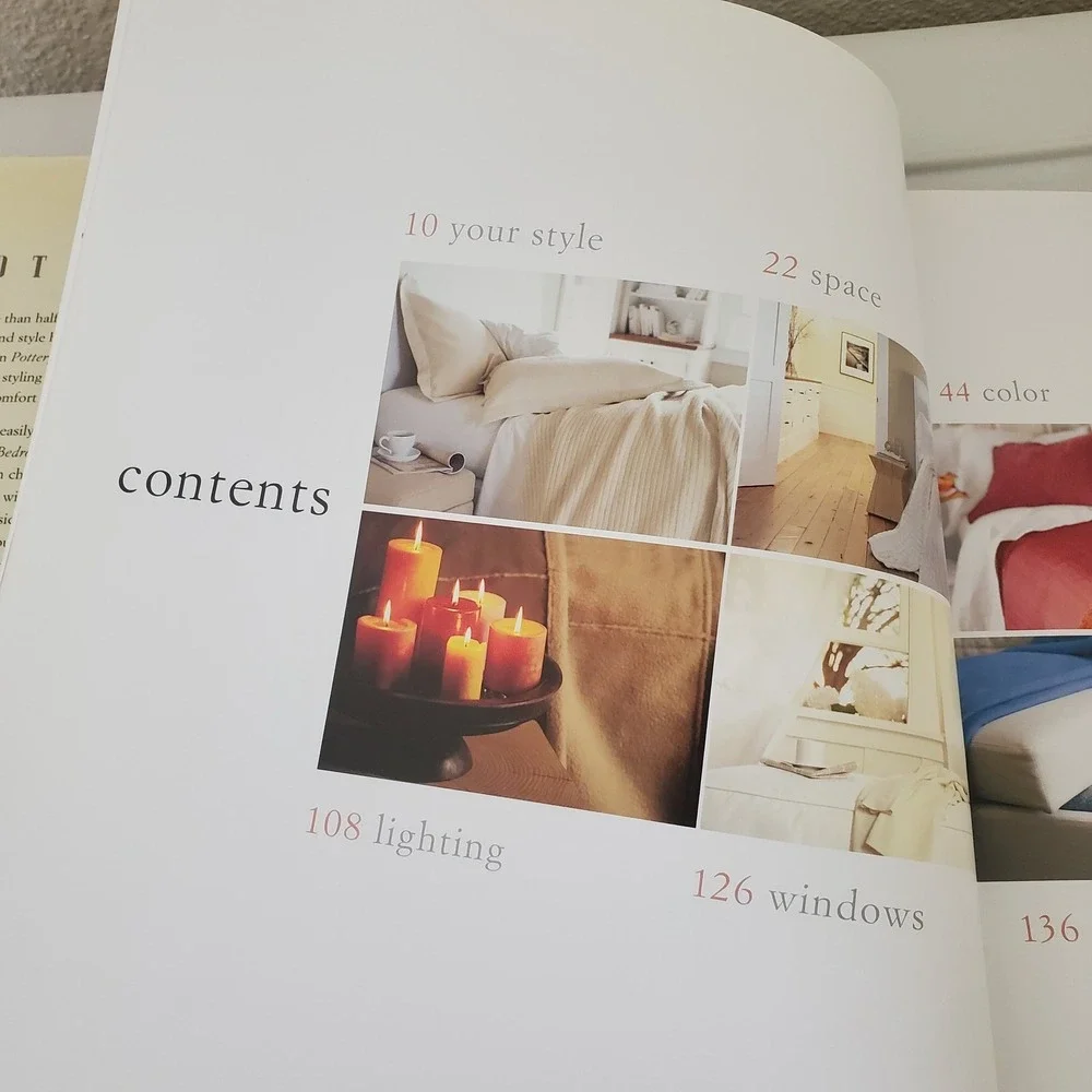 Pottery Barn Bedrooms Hardcover Book 2003 Home Decor Interior Design Ideas